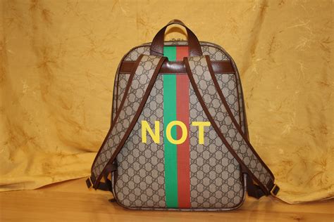 gucci supreme backpack fake|gg supreme canvas zip backpack.